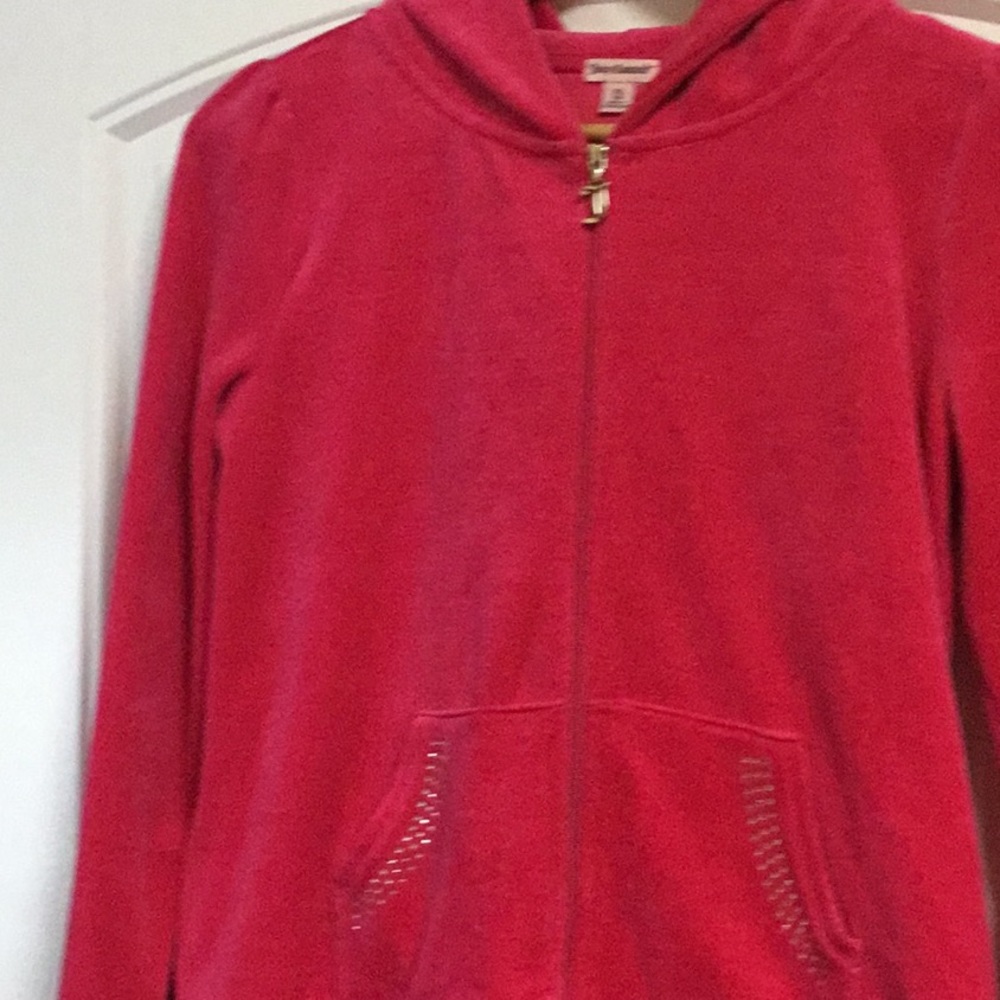 Juicy Couture sweat jacket.